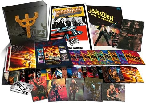 judas priest 50 heavy metal years of music box set|judas priest reviews.